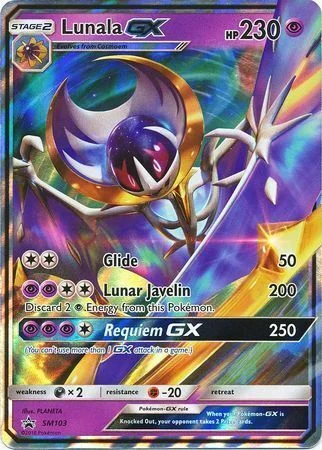 Lunala GX — SM Black Star Promos