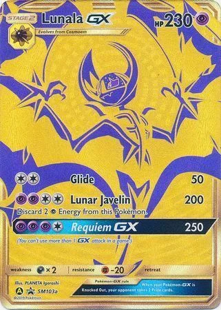 Lunala GX — SM Black Star Promos