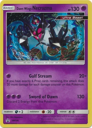 Dawn Wings Necrozma — SM Black Star Promos