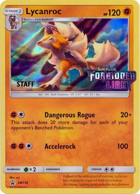 Lycanroc — Prerelease Promos