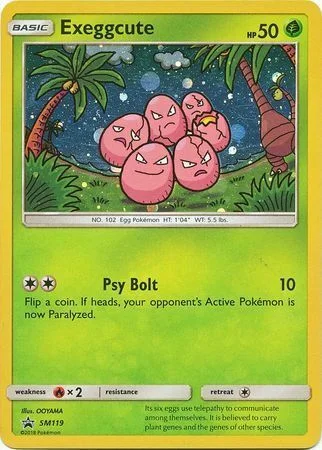 Exeggcute — SM Black Star Promos