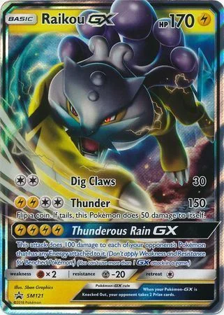 Raikou GX — SM Black Star Promos