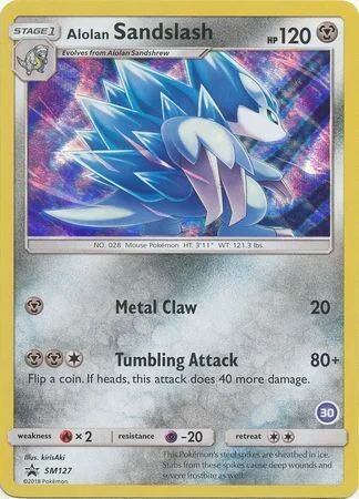 Alolan Sandslash — SM Black Star Promos