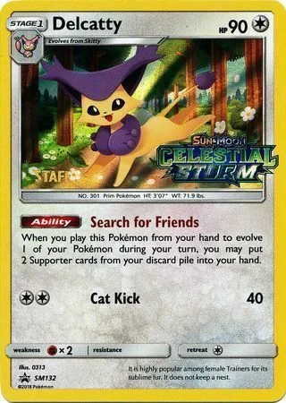 Delcatty — SM Black Star Promos