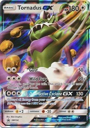 Tornadus GX — SM Black Star Promos