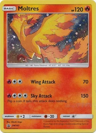 Moltres Lv.42 — SM Black Star Promos