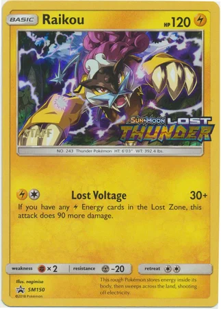 Raikou — SM Black Star Promos