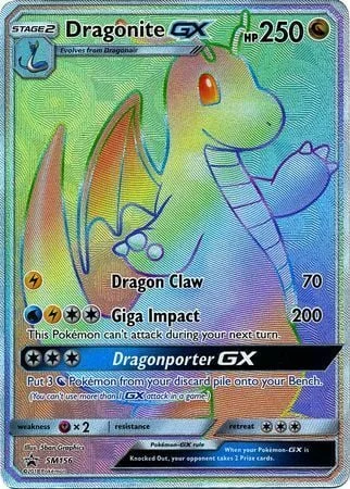 Dragonite GX — SM Black Star Promos
