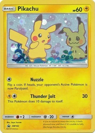 Pikachu — SM Black Star Promos