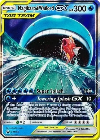 Magikarp & Wailord GX — SM Black Star Promos