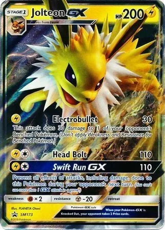 Jolteon GX — SM Black Star Promos