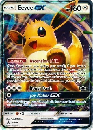 Eevee GX — SM Black Star Promos