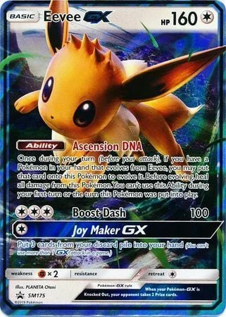 Eevee GX — SM Black Star Promos
