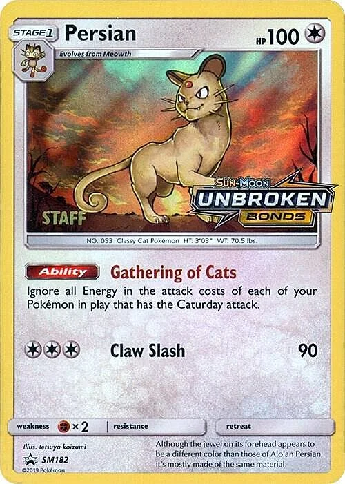 Persian — SM Black Star Promos
