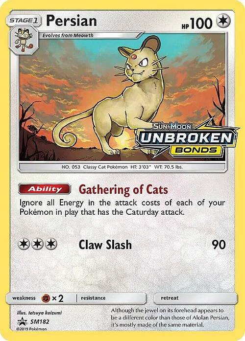 Persian — SM Black Star Promos