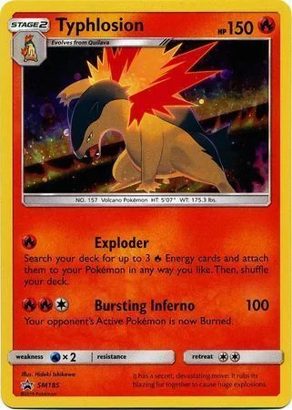 Typhlosion — SM Black Star Promos