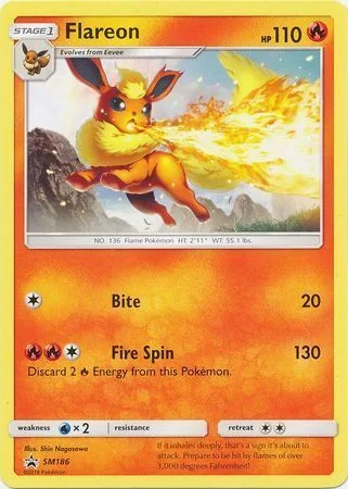 Flareon — SM Black Star Promos