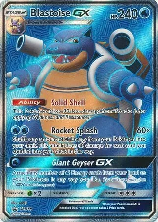 Blastoise GX — SM Black Star Promos