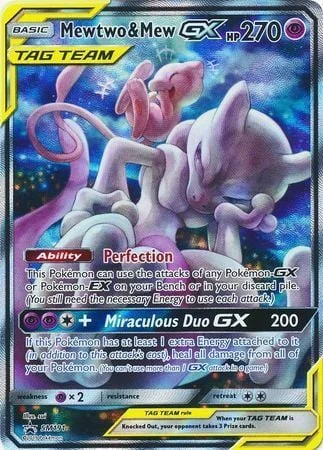 Mewtwo & Mew GX — SM Black Star Promos