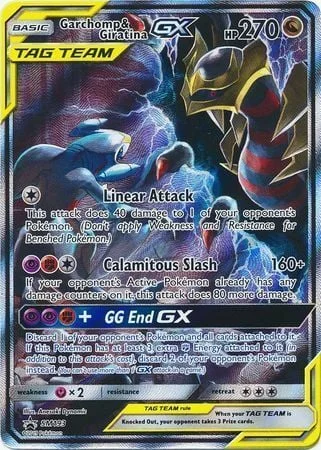 Garchomp & Giratina GX — SM Black Star Promos