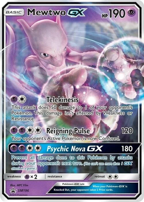 Mewtwo GX — SM Black Star Promos