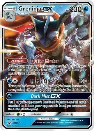 Greninja GX — SM Black Star Promos