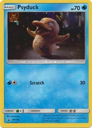 Psyduck — SM Black Star Promos