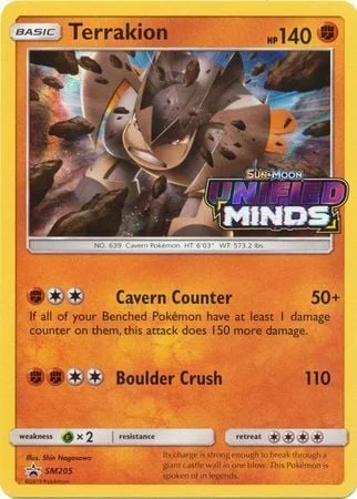 Terrakion — SM Black Star Promos