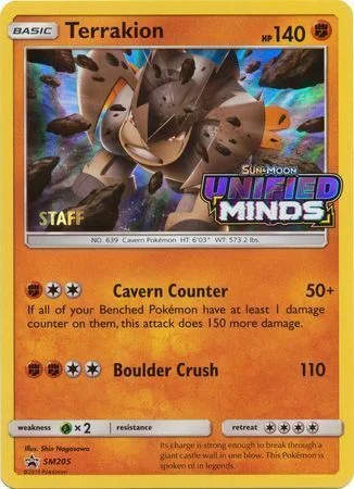 Terrakion — SM Black Star Promos