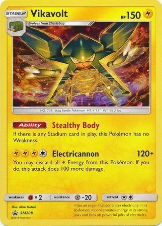 Vikavolt — SM Black Star Promos