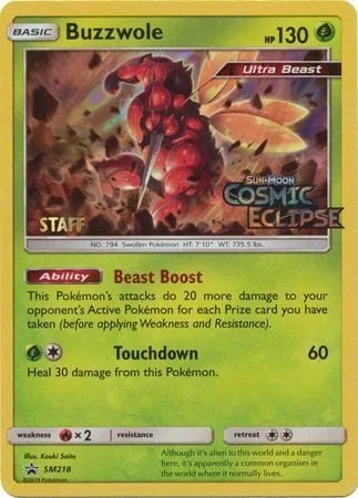 Buzzwole — SM Black Star Promos