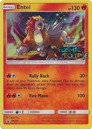 Entei — SM Black Star Promos