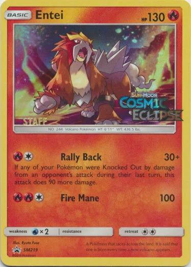 Entei — SM Black Star Promos