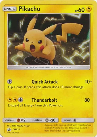 Pikachu — SM Black Star Promos