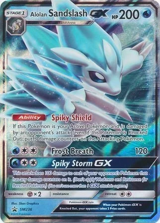 Alolan Sandslash GX — SM Black Star Promos
