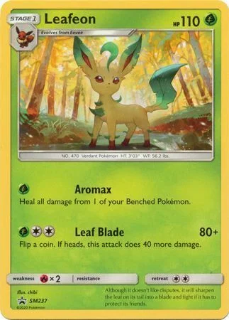 Leafeon — SM Black Star Promos