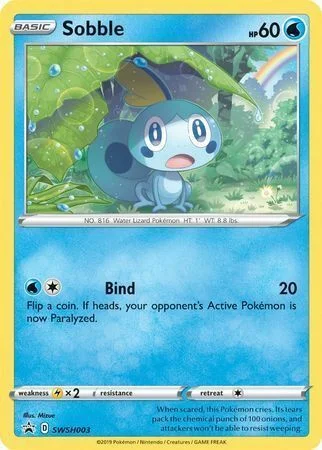 Sobble — SWSH Black Star Promos
