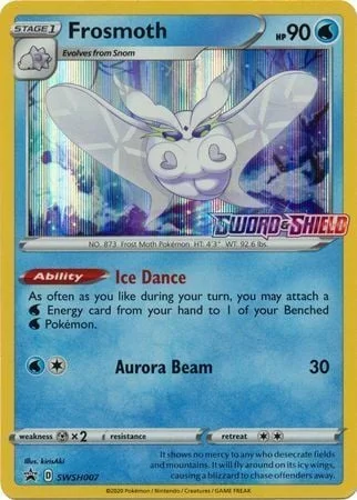 Frosmoth — SWSH Black Star Promos