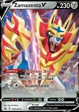 Zamazenta V — SWSH Black Star Promos