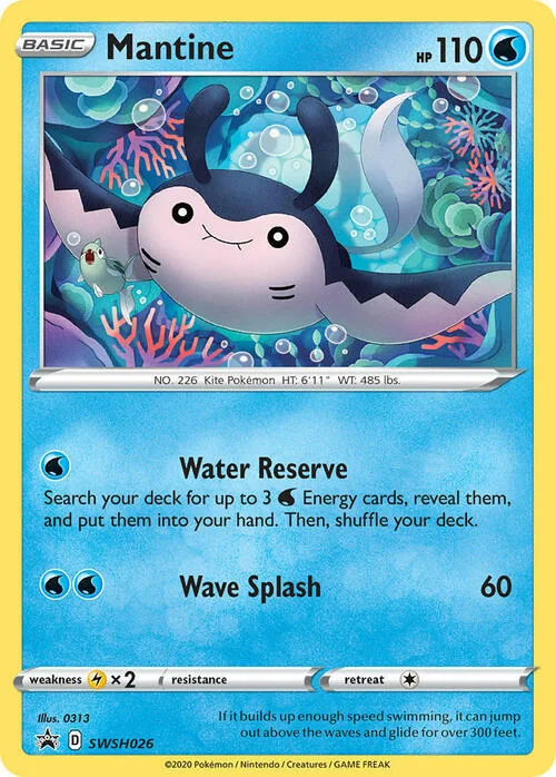 Mantine — SWSH Black Star Promos