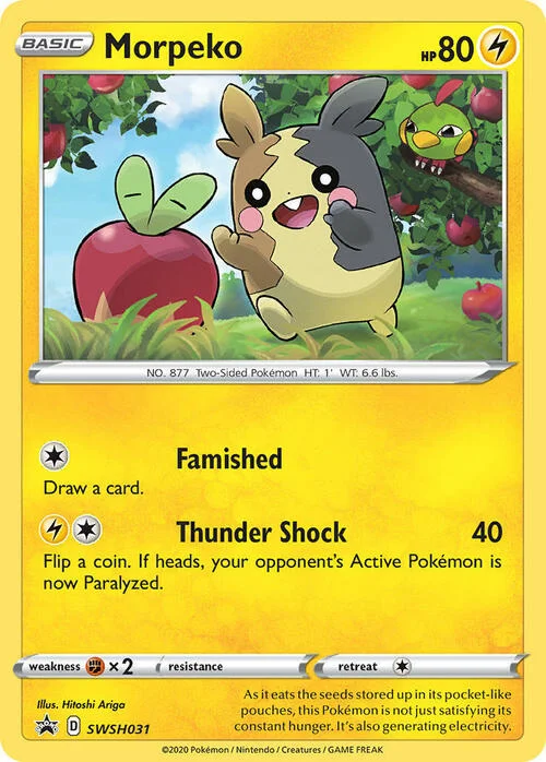 Morpeko — SWSH Black Star Promos