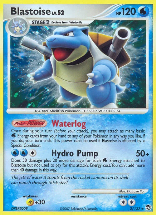 Blastoise Lv.52 — Secret Wonders
