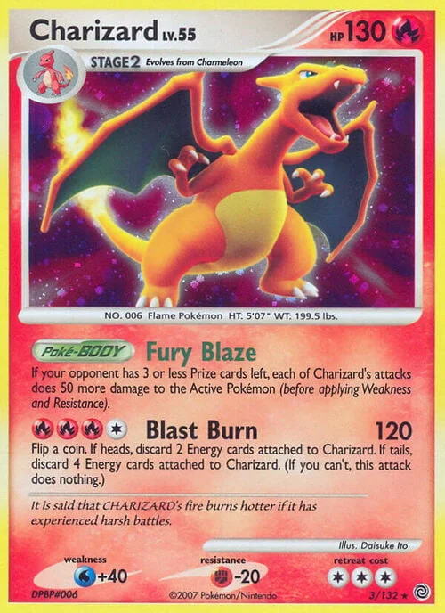 Charizard Lv.55 — Secret Wonders