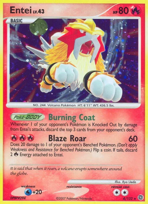Entei Lv.43 — Secret Wonders