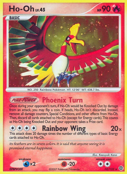 Ho-Oh Lv.45 — Secret Wonders