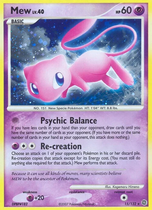 Mew Lv.40 — Secret Wonders