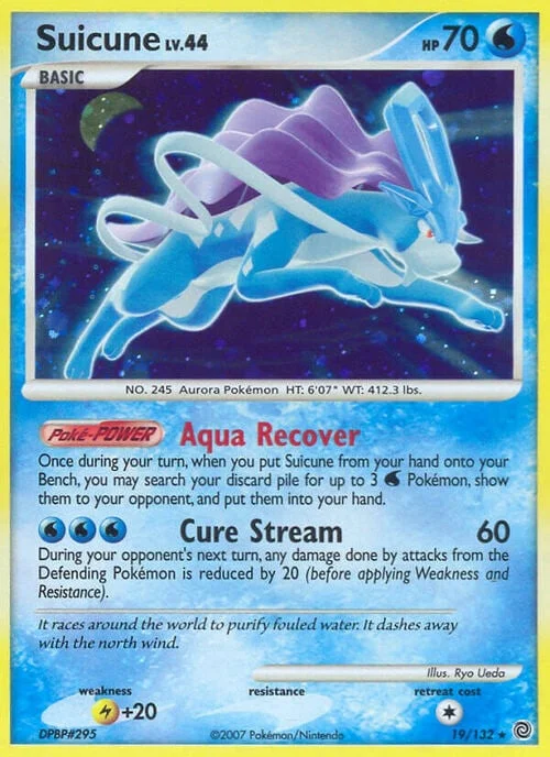 Suicune Lv.44 — Secret Wonders