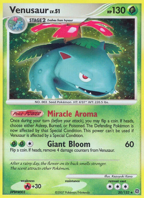 Venusaur Lv.51 — Secret Wonders