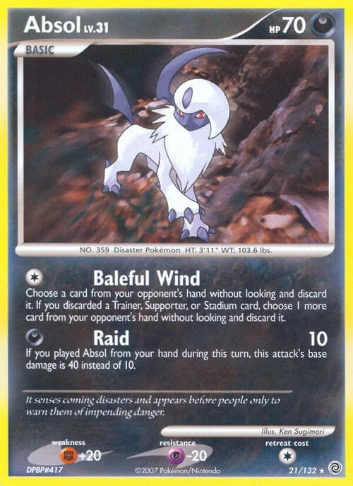 Absol Lv.31 — Secret Wonders