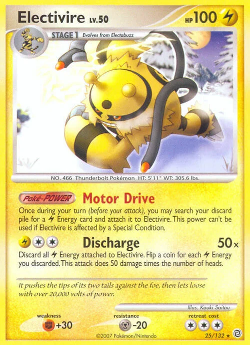 Electivire Lv.50 — Secret Wonders